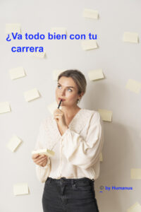 Va todo bien con tu carrera profesional?